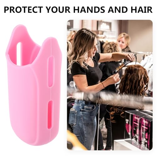 Funda de silicona resistente al calor para planchas y rizadores miniatura 3