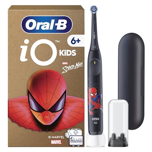 Oral-B Brosse A Dents Electrique Enfant Marvel Spiderman, Brosse Kids Dotée De La Technologie iO,...