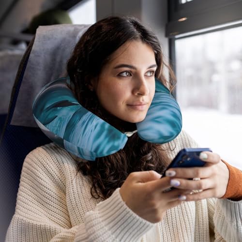 Almohada viscoelástica para cuello tamaño U miniatura 6
