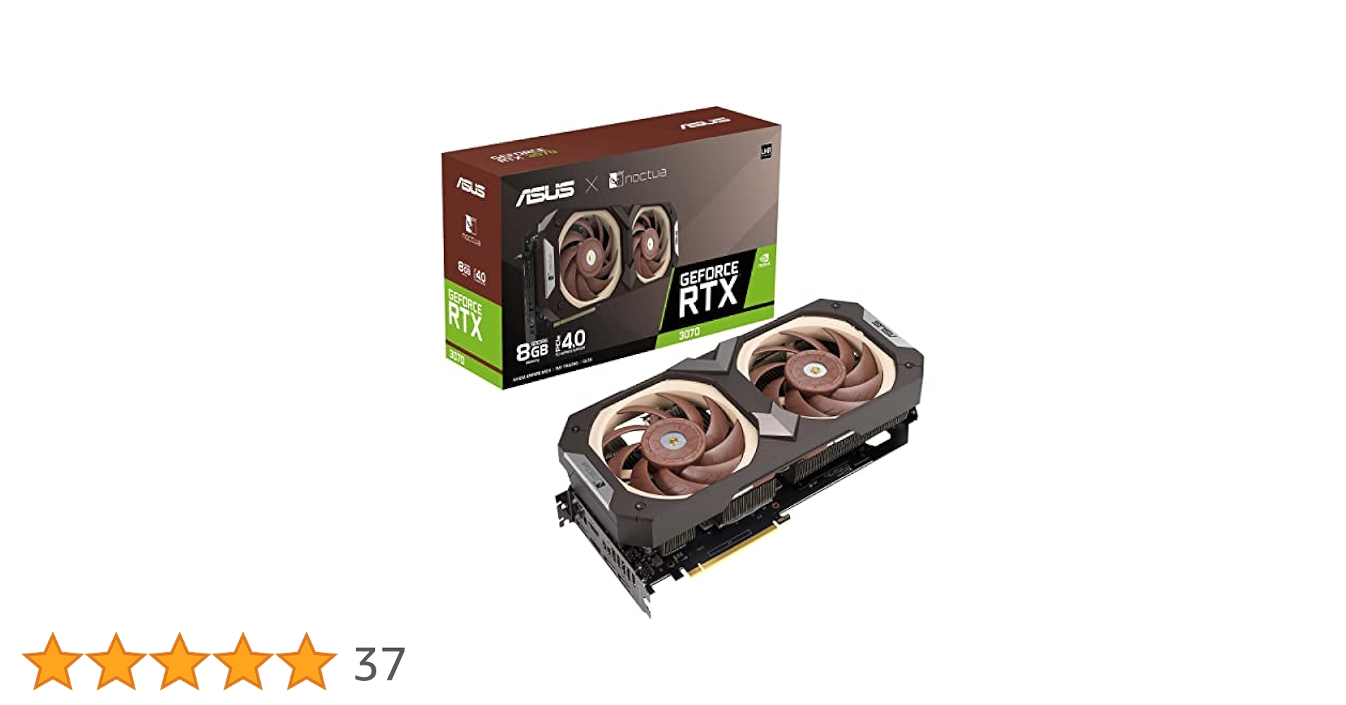 グラフィックボード・グラボ・ビデオカード ASUS Noctua RTX 3070 OC Edition 8GB ASUS GeForce RTX 3070 Noctua OC Edition | ビデオカード