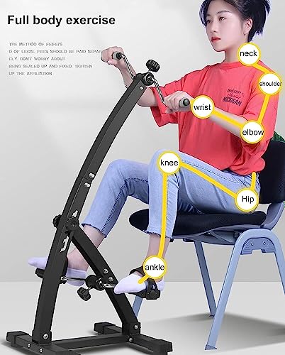 Bicicleta estática ajustable para ejercicio y rehabilitación miniatura 4