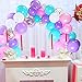 Tatuo 112 Pieces Balloon Garland Kit Balloon Arch Garland for Unicorn Birthday Party Decorations (Pink Purple Green)