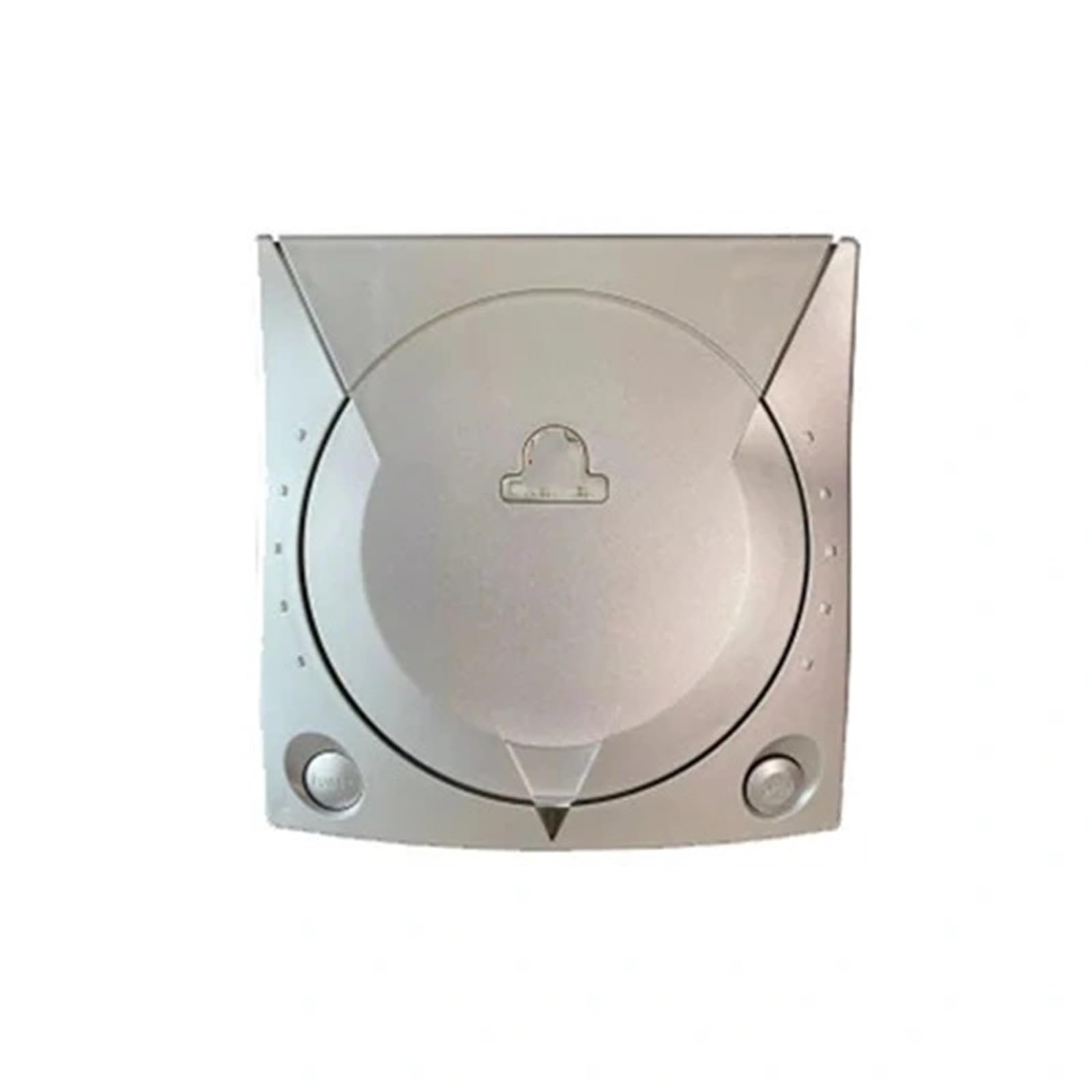 Guscio di colore argento for la custodia della console di gioco Sega for Dreamcast for DC, copertura in plastica, parti di ricambio for la riparazione