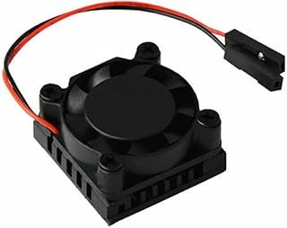 2024 Cooling Square 1/2 Dual Fan Single Fan with Heatsink for Raspberry Pi 3B/3B+