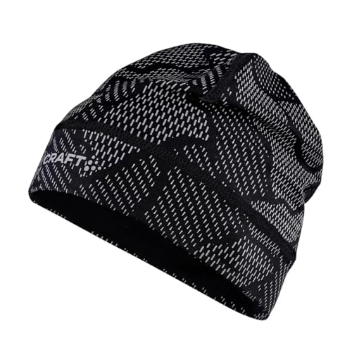 Craft CORE Essence Lumen Trainingsmütze Damen/Herren One Size reflektierende Mütze Dünne Laufmütze Damen/Herren