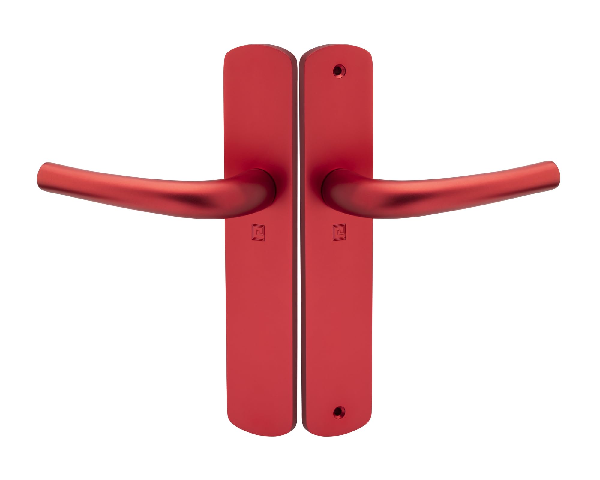Ensemble sur plaque aluminium SALOME au design épuré et finition rubis éclatante