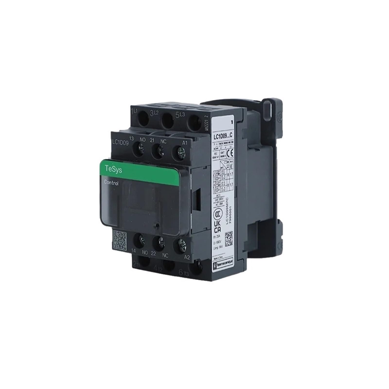 Contacteur tripolaire 3P LC1D25 bobine 48V pour armoire électrique