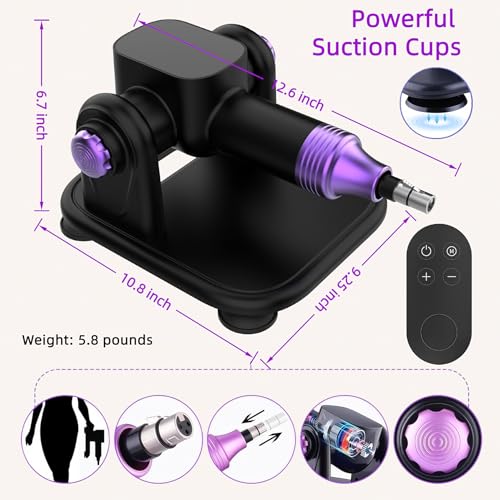 Sex Machine New Tank Automatic Dildo Machine with 7 Attachments - Image 4