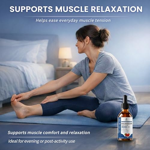 Liquid Magnesium Drops for Sleep Support and Nighttime Calm Strawberry Flavor - image 6