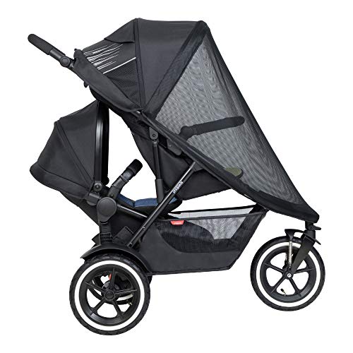 Phil&Teds PT-SPORT-MESHC-V6-9999 Sun Mesh Cover For Inline Stroller thumb #2