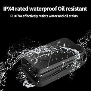 TELESIN Grand étui de Transport pour DJI Osmo Action 5 Pro 4 Pocket, GoPro Max Hero 13 12 11 10 9 8, Insta 360, Sac de Voyage de Protection Rigide pour trépied Selfie et Accessoires (capacité Accrue)