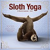 Sloth Yoga 2022 Wall Calendar