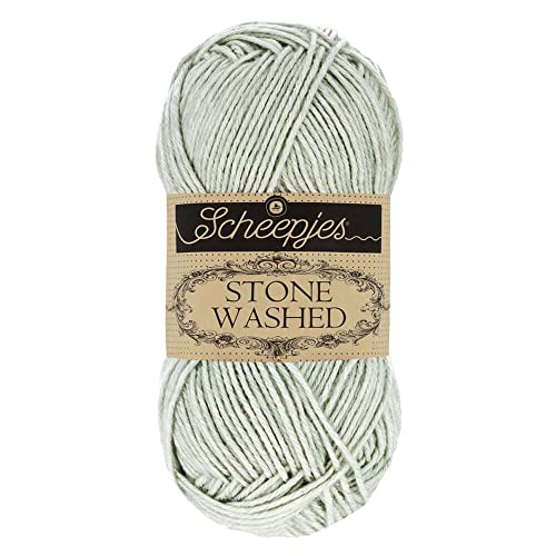 Scheepjes - Scheepjes Stone Washed 814 Kristall Kvarts Garn - 10x50g