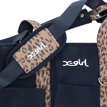 Amazon.co.jp: X-girl エックスガール レオパード柄 キャリー
