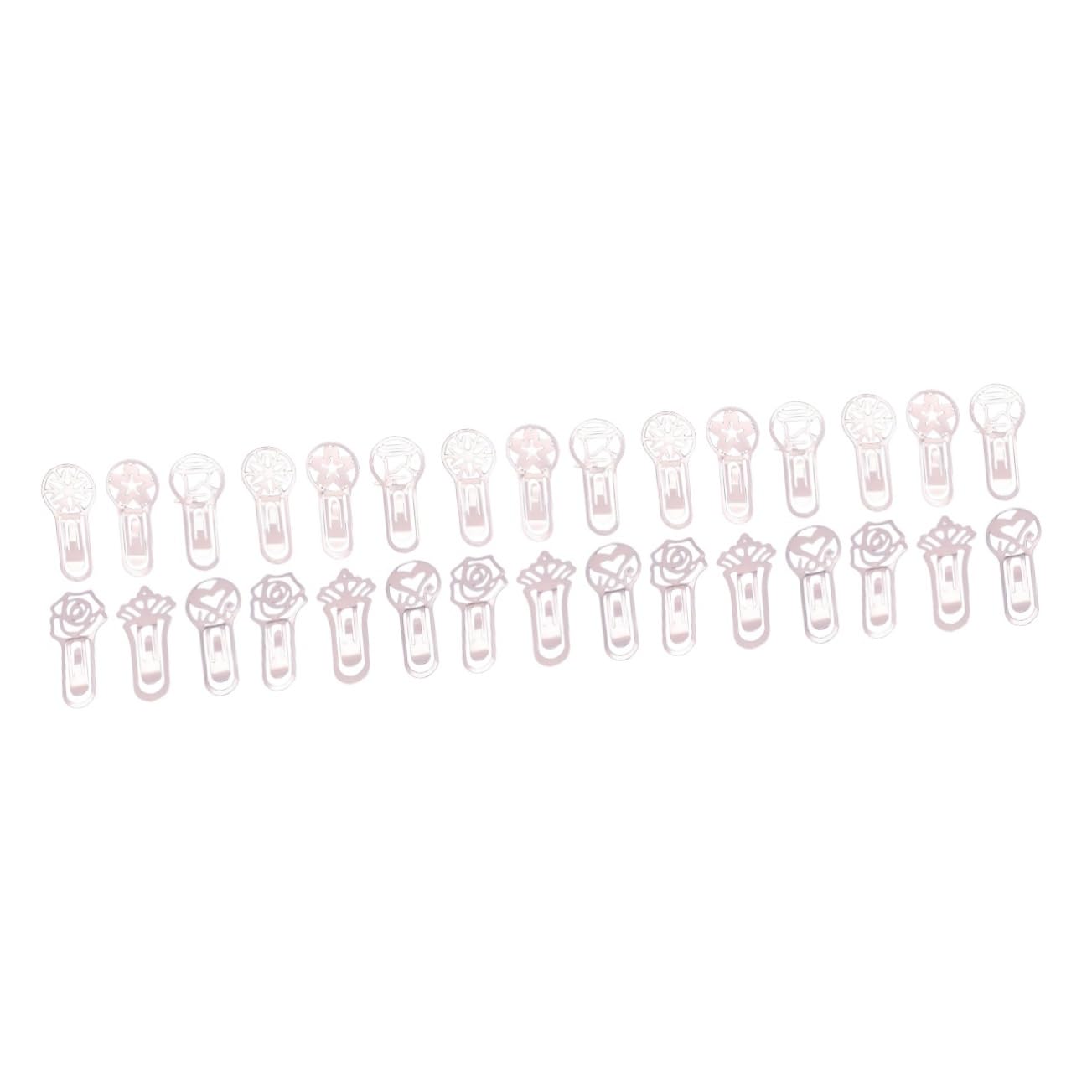 SHINEOFI 30pezzi Segnalibri Decorativi Design Classico Elegante Accessori Per Lettura Compatto e Leggero Stile Casuale