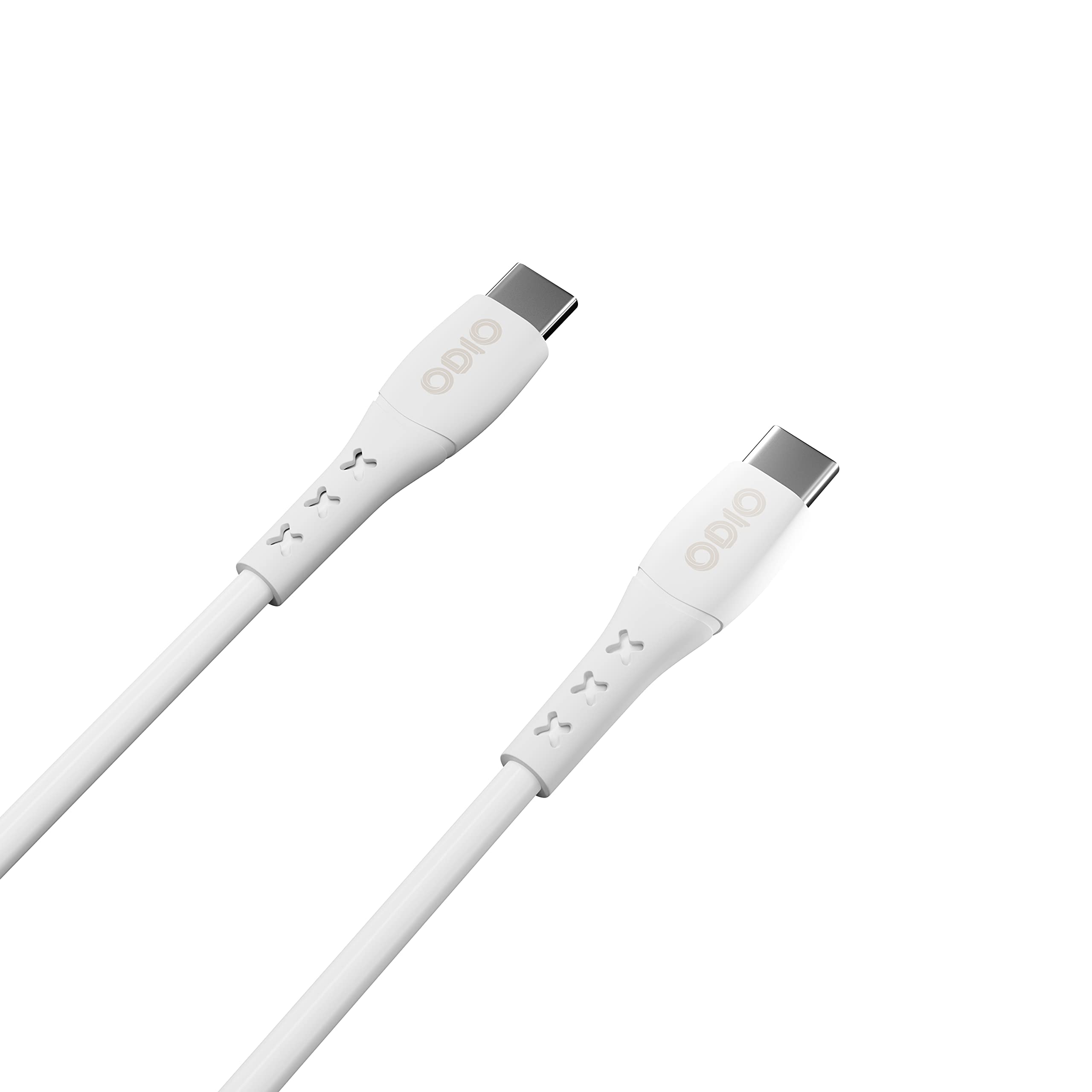 ODIO USB Type C to Type C 4A for Smartphones, Tablets, Laptops & Other Type C Devices 480Mbps Data Sync & Charging Cable (White, OCT24) (B097DF7QYC) Amazon Price History, Amazon Price Tracker