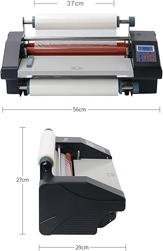 Miniatura 6 de Máquina que lamina caliente del rollo en frío, A4A3+Laminador de película de rollo en frío Máquina que lamina de una y doble cara, calentamiento