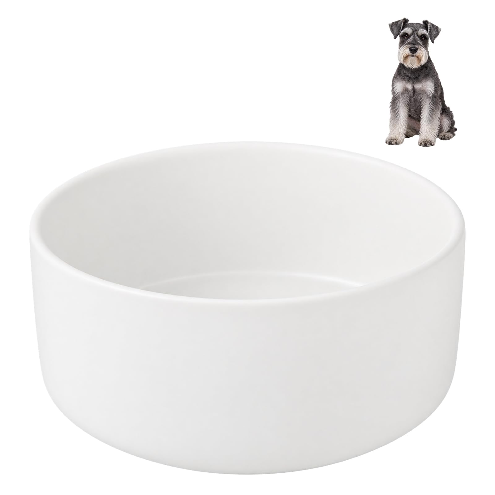 食器 Dog Amazon.com : Ceramic Dog Bowl for Food and Water - Pet Dish for