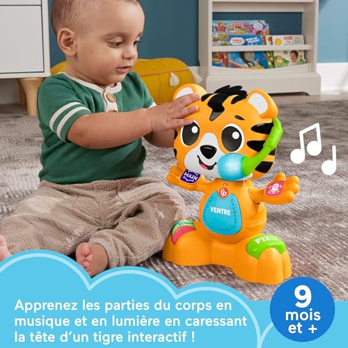  Jouet d’éveil Fisher-Price Sync Squad Tigre Parties du Corps - vue 6