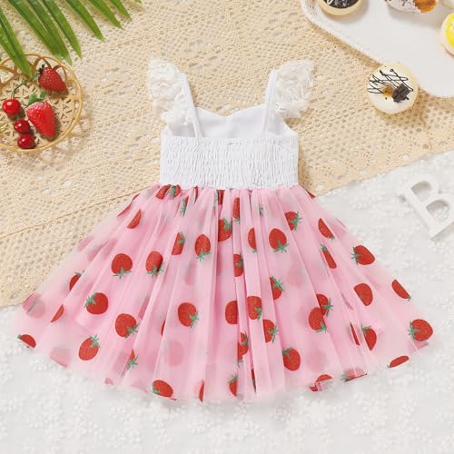 Baby Girl Fairy One Year Birthday Dress Floral Mermaid First Cake Smash Outfits Toddler 1st Communion Baptism Gown2