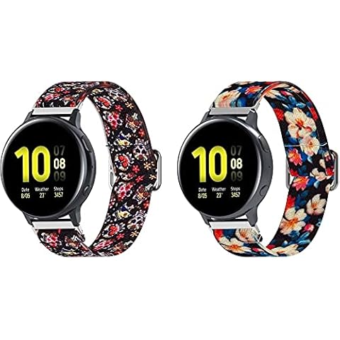 Chainfo Quick Release compatible with Polar Ignite / Unite / Ignite 2 / Pacer Watch Strap, Military Canvas Watch Band Watch (20mm, Pattern 12) Cover
