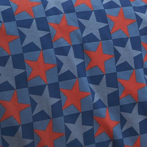 Drap-housse double en coton bleu Catherine Lansfield avec bonnets élastiques robustes - 3