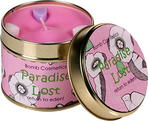 Bomb Cosmetics Bougie parfumée Boîte métal Paradise Lost