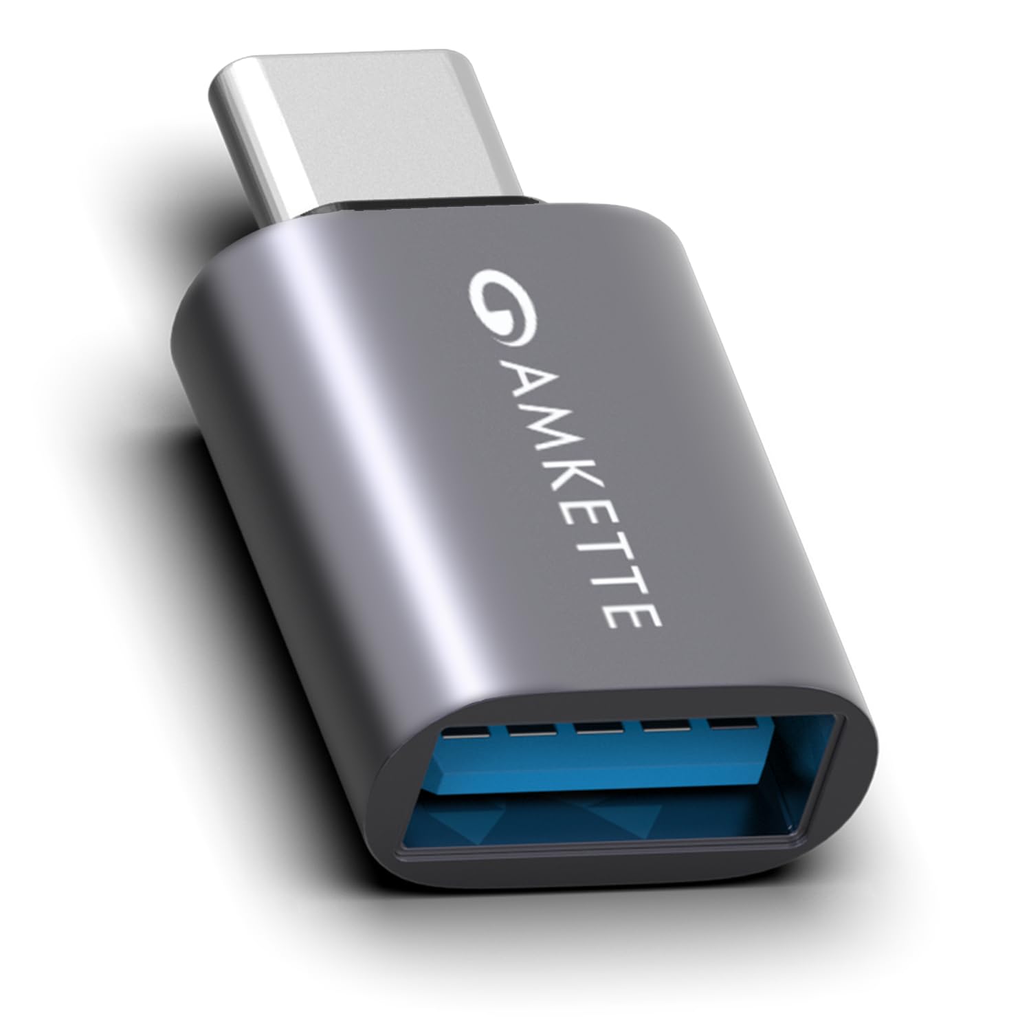 Amkette USB 3.0 Type-C Male to USB-A Female OTG Adapter, 5Gbps Data Transfer, 15W Fast Charging, Premium Aluminium Alloy, Compact, Lightweight, LED Indicator for USB-C Devices, Laptops & Smartphones-image-33
