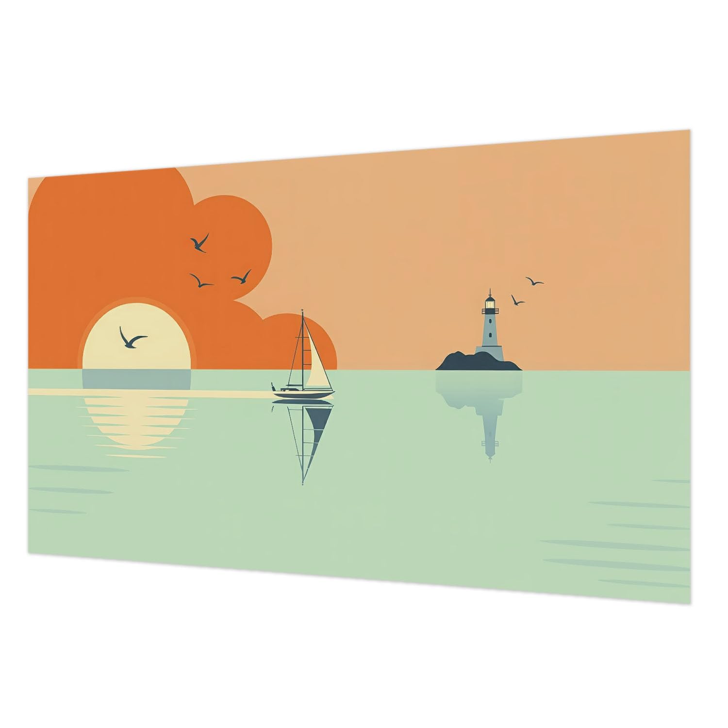 Tapisserie intissée marine pour transformer le mur de votre chambre à coucher