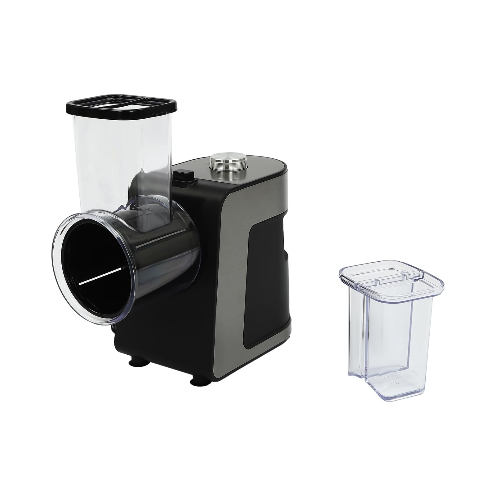 Râpe à Légumes Électrique 1000W, Coupe-légumes Professionnel avec 10 Lames, pour Râper Pommes de Terre, Radis, Concombre, Oignon dans Cuisine, Restaurant