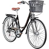 Dich bequem zu transportieren ist die oberste Priorität des Galano Prelude! Daher wurde es mit einem breiten City-Komfortsattel ausgestattet. Zusätzlich wurde dem Rad noch eine Federgabel mit 80 mm Federweg spendiert, die Unebenheiten im Untergrund ausgleicht.