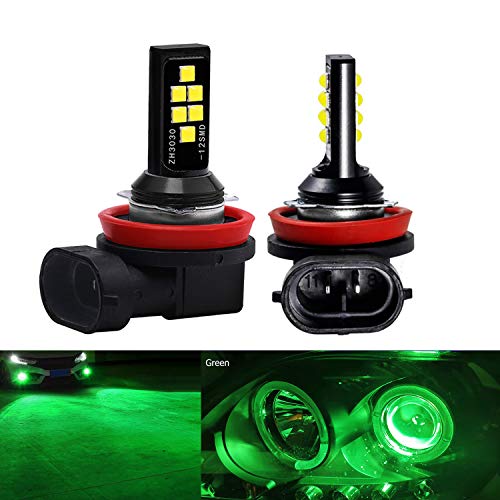 SOCAL-LED LIGHTING 2x H11 H8 LED Fog Light Bulb for Powersports Advanced 3030...