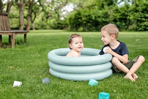 Babymoov Inflatable Bathtub & Pool - Safe, Portable & Grows with Baby (from 0+ Newborn Insert Included) by Babymoov - Image 3