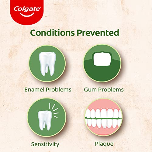 Image of Colgate RecyClean Toothbrush, Planet Friendly, Recycled, 3 Pcs