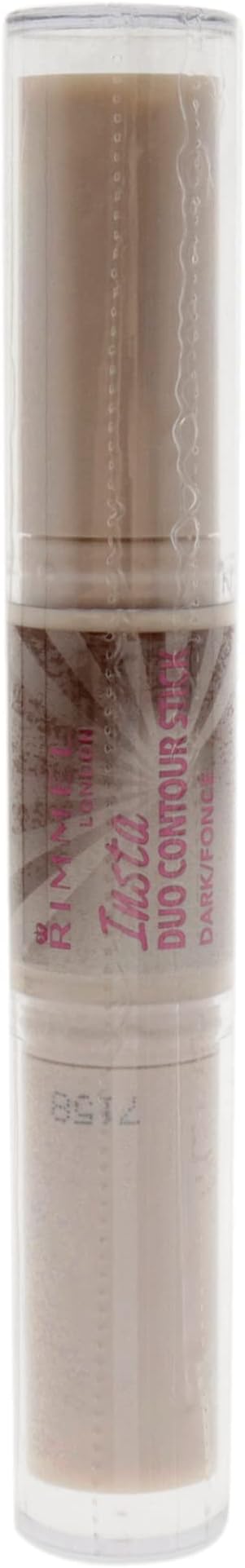 Rimmel London Insta Duo Contour Stick, Dark, 8 g