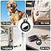 Car KeyChain Holder for Apple AirTag 2nd 2026 & 1st 2021,1 Pack Hard Shell Car Automotive Key Fob Cover with Metal Keyring for Vehicle Interior, Waterproof Tracker Case for Car SUV Truck Keys, Black