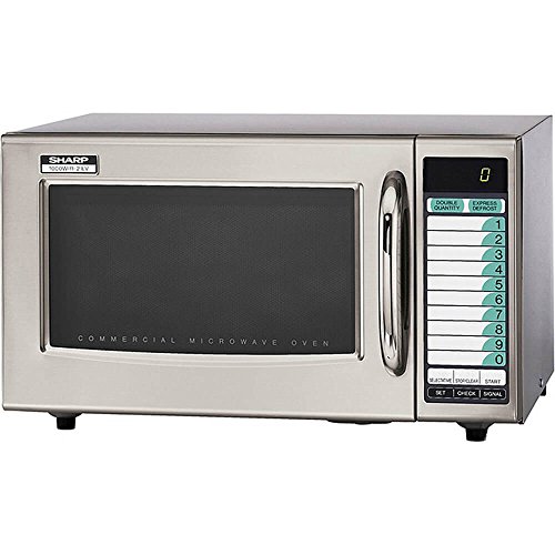 Sharp Medium-Duty Commercial Microwave Oven (15-0429) R-21LVF1 Cubic Feet