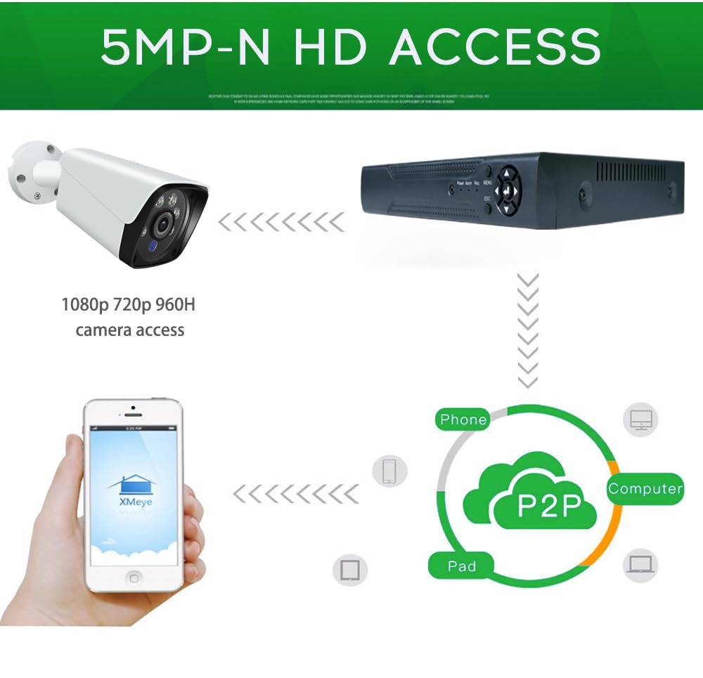 BW 8CH H.264 CIF Enregistreur vidéo DVR sans disque dur