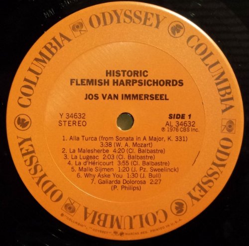 Jos Van Immerseel Plays Historic Flemish Harpsichords (Bach, Mozart, Scarlatti, Sweelinck, Bull, Philips, Balbastre, Gruytters) - Image 2