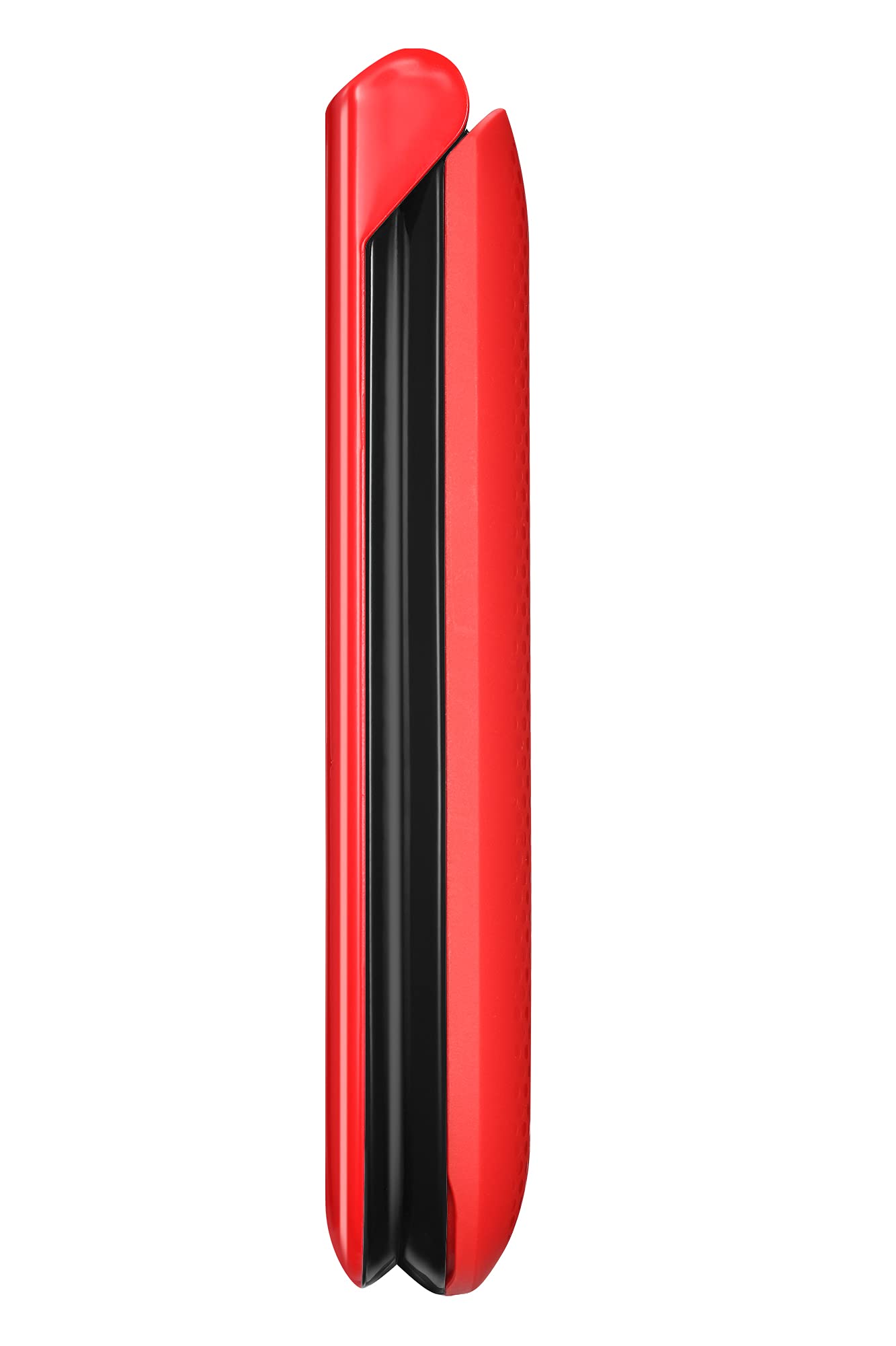 Brondi Magnum 4 Telefono Cellulare Maxi Display, Tastiera Fisica Retroilluminata, Dual Sim, 1.3 MP, Li-ion 800 mAh, Flip Attivo, Rosso
