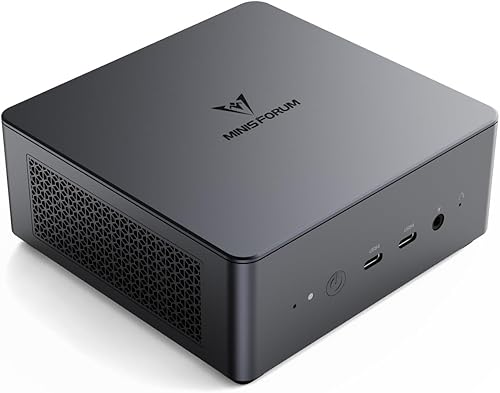 Miniatura 1 de MINISFORUM Venus UM790 Pro Mini PC AMD Ryzen 9 7940HS Barebone con AMD Radeon 780M, 4X USB3.2, 2X USB4, 2xHDMI 2.1, 2X PCIe4.0, Wi-Fi 6EBT5.3, RJ45