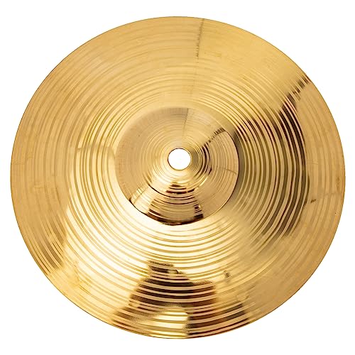 Abaodam Drum Fitting Cymbal Set 10-inch Brass Cymbals for Jazz Drum Cymbal Practice and Performance
