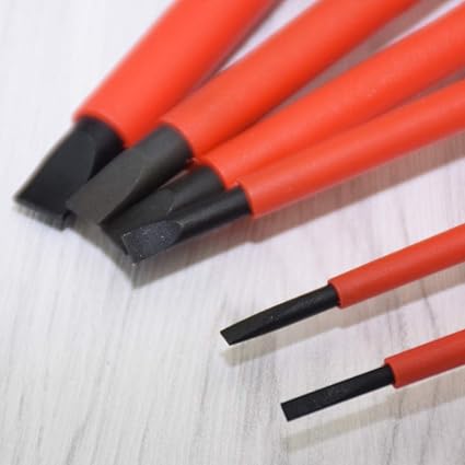 CALANDIS Insulated Safe Multi Manual Flat Slotted Screwdriver Repair Tools 2.5MM