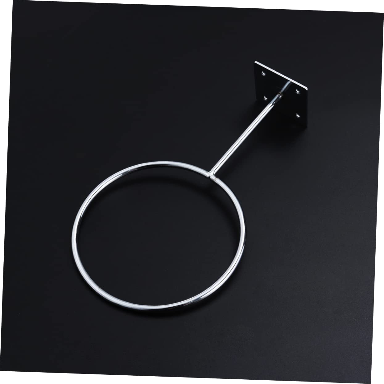 ifundom Stainless Steel Wall Mounted Sports Ball Rack Holder for Basketball Soccer Football Volleyball Durable Ball Storage Organizer Easy Installation Silver