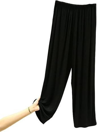 Mens Lightweight Pajama Pants-Comfortable Sleep Bottoms, Lounge Bottoms for Men PJ Sleep Jogger