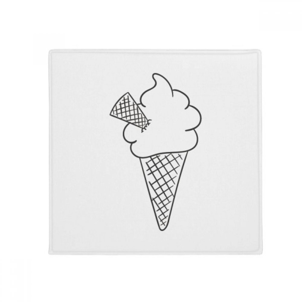 Tapis de sol antidérapant crème glacée 80 cm pour cuisine et animaux domestiques
