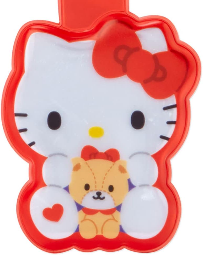 Sanrio 763951 Sanrio Reflector Clip Reflector, Red, Set of 2, Magnet, Hello Kitty, Hello Kitty Character
