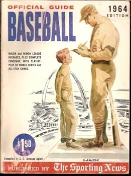 Paperback Official Baseball Guide for 1964. Book