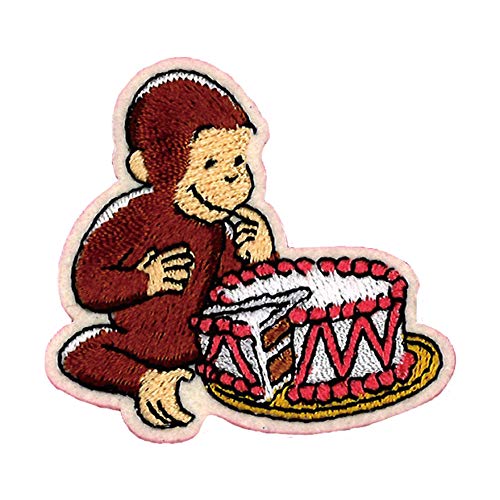 ミノダ おさるのジョージ ワッペン ホールケーキ 小 U01Y1217