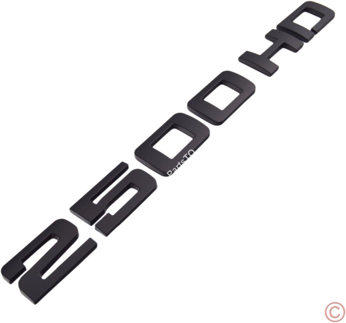 2X PartsTo 2500HD Emblem Badge for Silverado Sierra